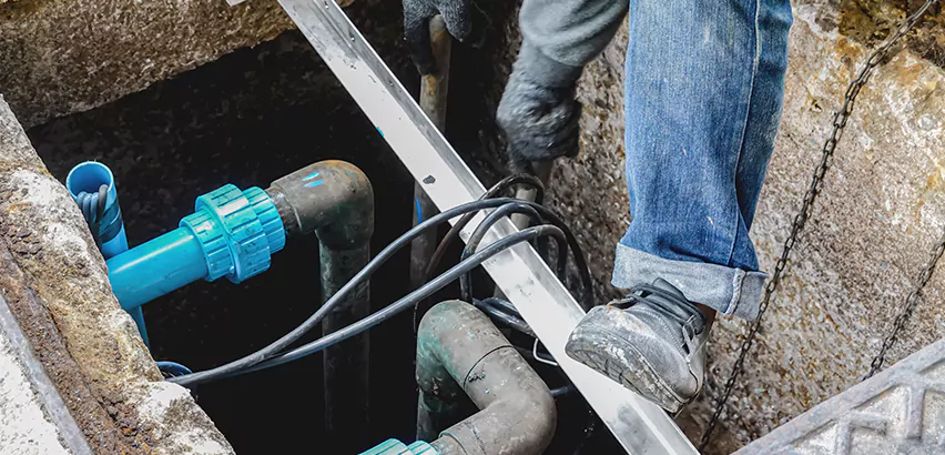 Zoeller Sewage Ejector Pump System in Lake Park
